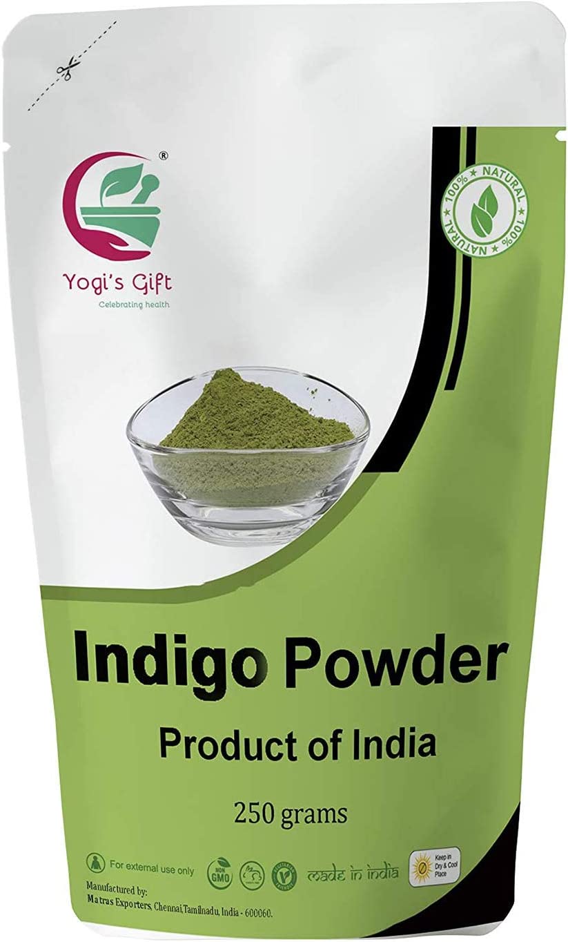 Natural Indigo Powder For Hair Dye | Natural Black Hair | Indigofera  tinctoria | By Proud Planet (16 ounce | 1 Pound)