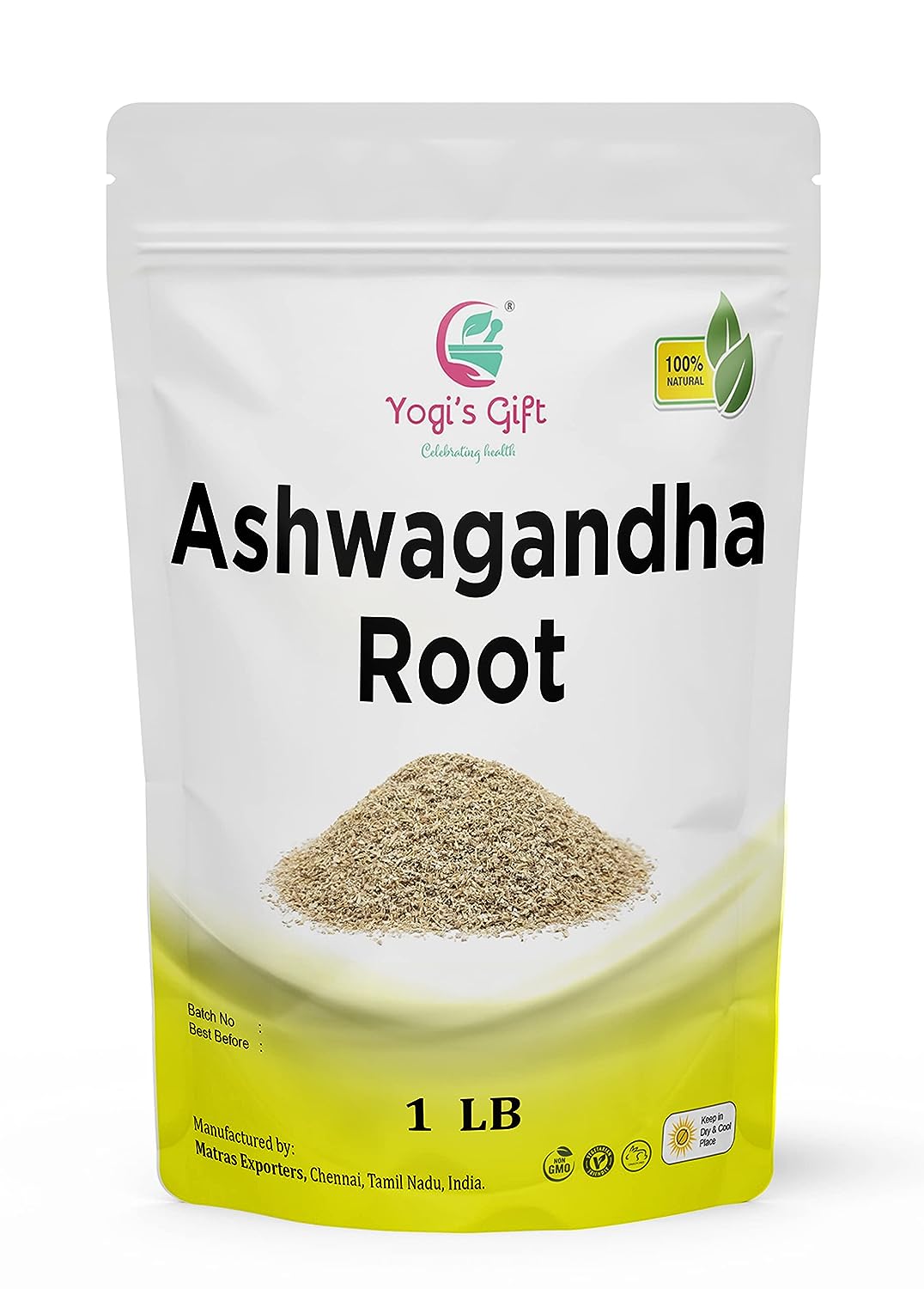 Ashwagandha Root 1lb | Dried Ashwagandha Herb | 100% Naturally Dried ...