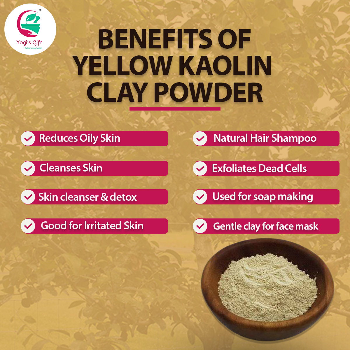 Best Ingredients for Hair: Kaolin